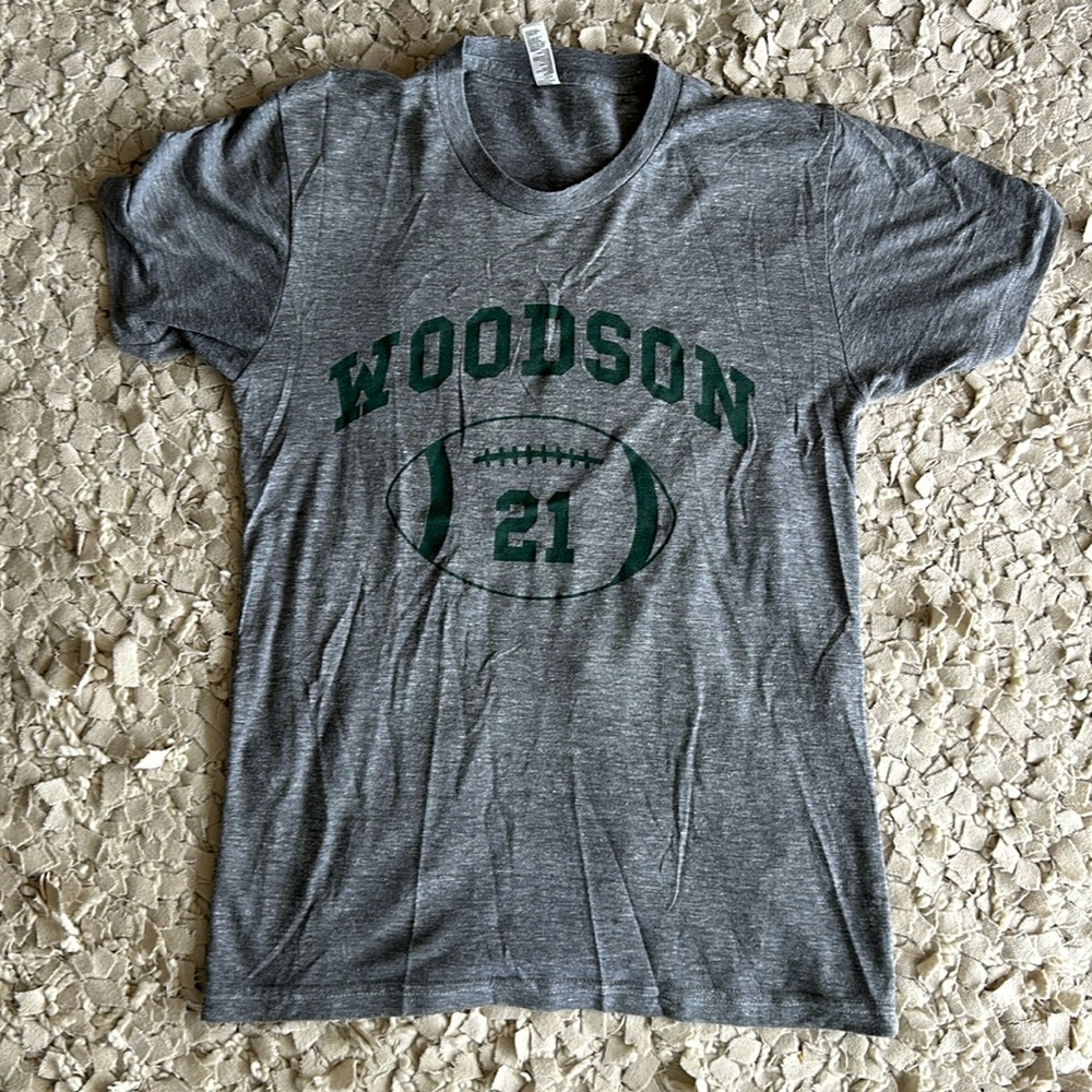 Charles Woodson old school Packers tee